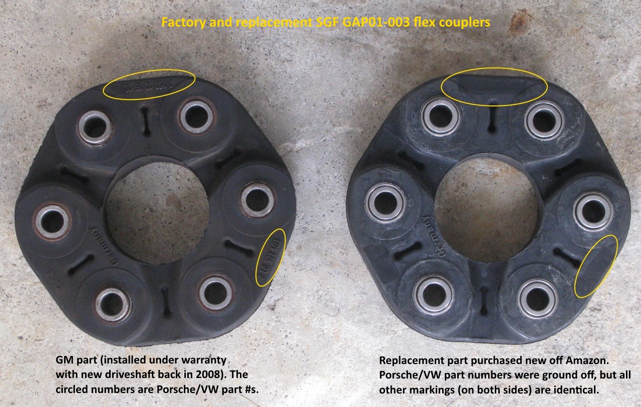Driveshaft bushings dry rot Cadillac Owners Forum